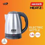 Sun-Kwik HEATZO 1.8 litre Stainless steel Electric Kettel 1500W