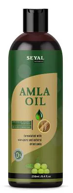 Seyal Amla Oil Pure Hair Oil For Hair Growth Organic, Grow Faster And Stronger Hair, 250 Ml