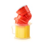 Shreeji Red Plastic Orange Juicer 2 in 1