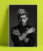 RAINFIRE CREATION Zayn Malik Poster for Home Office and Student Room Wall Decor | 12x18 Multcolor ZMP-3 Paper Print (18 inch X 12 inch, Rolled)