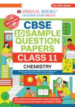 Oswaal CBSE Sample Question Papers Class 11 Chemistry Book (For 2024 Exams ) | 2023-24_oswaal books