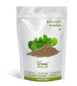 Holy Natural Brahmi Powder 100gm, For hair growth, Scalp treatment & skin care, memory support, health wellness, Perfect for men & women.