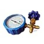 SATYWALI Single Gauge Manifold Compatible For All Gases R22, R134, R410A, R404A (Pressure 0 to 500 Psi)