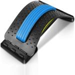 Shopeleven Back Pain Relief Product Back Stretcher,Spinal Curve Back Relaxation Device,Multi-Level Lumbar Back Support for Lower,Upper Muscle Pain Relief, for Bed Chair & Car