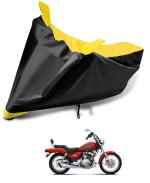 Mockhe Bike Body Cover for Yamaha Enticer , Dustproof UV Protection water resistant Custom Fit Cover-(Black-Yellow )
