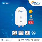 GLISTER Bright ideas! Bright Future! Elegant-Electric Geyser-3 Ltr-White