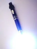 onkar SCELTA-0125 Lighted Tip Pen- LED Penlight Light Up Pen Light Ballpoint Pen with Light for Writing in the Dark- 1 Pack -Blue Light .++