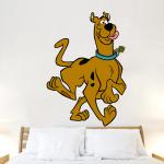 Decor Villa Scooby Doo Wall Sticker & Decal (PVC Vinyl,Size-58 Cm X 40 Cm)