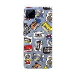 Emble Label CASSETTE AESTHETIC Soft Silicone Case For Realme C15 ( TPU | Soft ,Realme C15 | Multicolor )