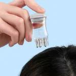 DG PRIME COLLECTION Hair oil applicator Scalp oil applicator Oil dispenser for hair Precision oil applicator Targeted hair oil tool Nozzle tip oil applicator Comb applicator for hair oil