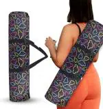 Strauss Nylon Yoga Mat Bag Cover With Shoulder Strap With Pocket For Men And Women ()
