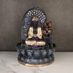 VIVARS CRAFT Buddha Indoor Water Fountain with LED Light