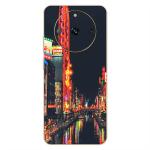 GADGETSWRAP Printed Vinyl Skin Sticker for Realme Narzo 60 (5G) - Shanghai Nightlife City Lights