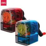 Deli ER10800 Rotary Pencil Sharpener, 1 Hole Design, Pack of 1