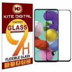 Kite Digital Samsung Galaxy A52/Samsung Galaxy S20 FE (Black) Tempered Glass Screen Protector with Edge to Edge Coverage and Easy Installation Kit (Pack of 3)