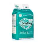 Comfrey Adult XL Disposable Diapers for Hip Size 50 inch to 65 inch (10 pcs)