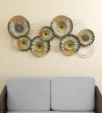 vedas Iha Abstract Round Wall Decor Hanging & Wall Mounted Sculpture Home Decor