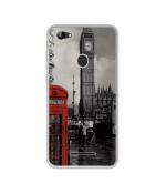 Casotec London Theme Design Printed Silicon Soft TPU Back Case Cover for XOLO Era 5X