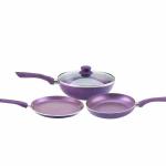 Wonderchef Orchid Premium Non-Stick Induction Base Cookware Set