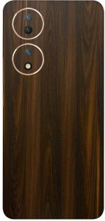 Coverooz Vivo Y100 5G Premium Vinyl Mobile Skin (Brown Wood Texture)