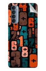 Mudshi Designer Skin / Decal for OPPO Reno 4 Pro (Perfect fit and specially designed) (Product Code : SKIN-Dec-22-295)
