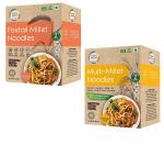 Organic Wisdom-Back to Roots Multi Millet Noodles & Foxtail Noodles Combo| 784 g - Contains 4 Packs