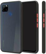 INCLU Black Hard Back Care Cover For Realme C12