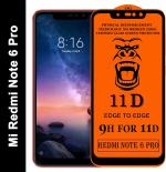 Hot SellingEdge To Edge Tempered Glass for Mi Redmi Note 6 Pro |Pack of 1