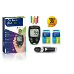 SAAVI URGICALS CONTOUR PLUS ELITE GLUCOSE MONITOR WITH 20 STRIPS