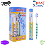 Maxi 10 on 10 Soft Toothbrush (Pack of 12)