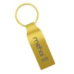Mehai 16GB Pendrive USB 2.0 Read Speed 70 MB/s Metal Body Pendrive (Gold)