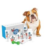 Captain Zack Bulldog 8 in 1 Head-to-Paw Groom-Kit With Shampoo Conditioner Paw Butter Toy And Towel