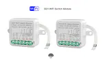 EGLOO 10A Smart Switch Module, Switch Control Compatible with Alexa & Google Home ( 3CH Wifi Switch Module ) PACK OF 2