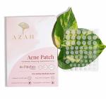Azah Acne Patch | Transparent Hydrocolloid Patches for Quick Acne, Scarring, Whitehead & Blemish Treatment | 60 Patches of 3 Sizes