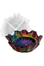 Sodee White Silicone Bowl Resin Mold for Fruit Plate