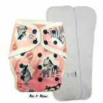 Tushions Me and Mine Infinit AIO Overnight Diaper with Insert and Booster (3 - 36 Months)