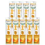 GLIMLACH Apple Cider Vinegar Effervescent Tablets for Weight Loss | With Vitamin B6 & B12 | 100% Vegan | No Added Sugar | Mango Flavor | Pack of 9 (20 Tablets Per Bottle)