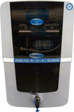 Aquatec Plus Advance plus 12 L RO + UV + UF + TDS Water Purifier  (White , black)