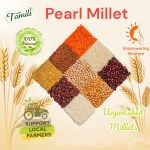 Tamili Pearl Millet 400gm (UnPolished | Organic | Nature Grains)