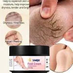 Senaroo Foot Cream With Vitamin E, Peppermint And Argan Oil For Cracked Heel Repair Cream, 50 g