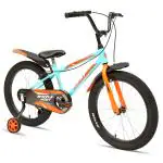 Avon Buke Bicycles Hoot 20T BMX Type Cycle with 20 inches Wheel Size and 11 inches Carbon Steel Frame Rigid Suspension Caliper Brake and Steel Rim Available in Matt Blue Gloss Finish