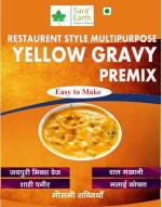 SARA EARTH Restaurant Style Multipurpose Yellow Gravy premix Makhani Gravy With Natural Ingredient,100 grm-Pack of 1