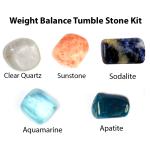 Reiki Crystal Products Weight Loss Tumble Stone Kit For Reiki Healing Crystal Healing