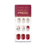 DASHING DIVA Magicpress My Memory | Press On Nails | Stick On Gel Nails | Lasts Up to 7 Days | Contains 30 Stick On Nails