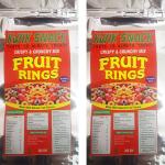 kwik snack Fruit Ring Loops | Crunchy Multigrain Breakfast Cereal| Mixed Fruit Flavor| Pouch (2 x 200 g)