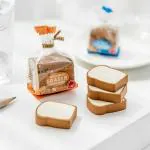 SCHOLAZS Toast Bread Erasers Pencil Erasers Cute Bread Shape Eraser StudentEraser Gift Correction Supplies 4 Pcs Set