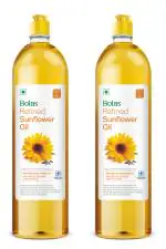 Bolas 2 Ltr Refined Sunflower Oil (1 L X 2) (Bottle)