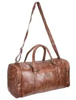 Killer Barbados 34-Litres Tan PU Stylish Duffle Bag