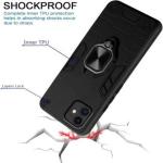 Buy Lenient Black Rubber, Plastic Back Cover For Apple Iphone 12 Mini ...