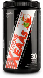 Nutrition Planet Xtreme EAAs for Pre/Intra/Post Workout Recovery (Strawberry Kiwi Splash - 300g, 30 Servings)